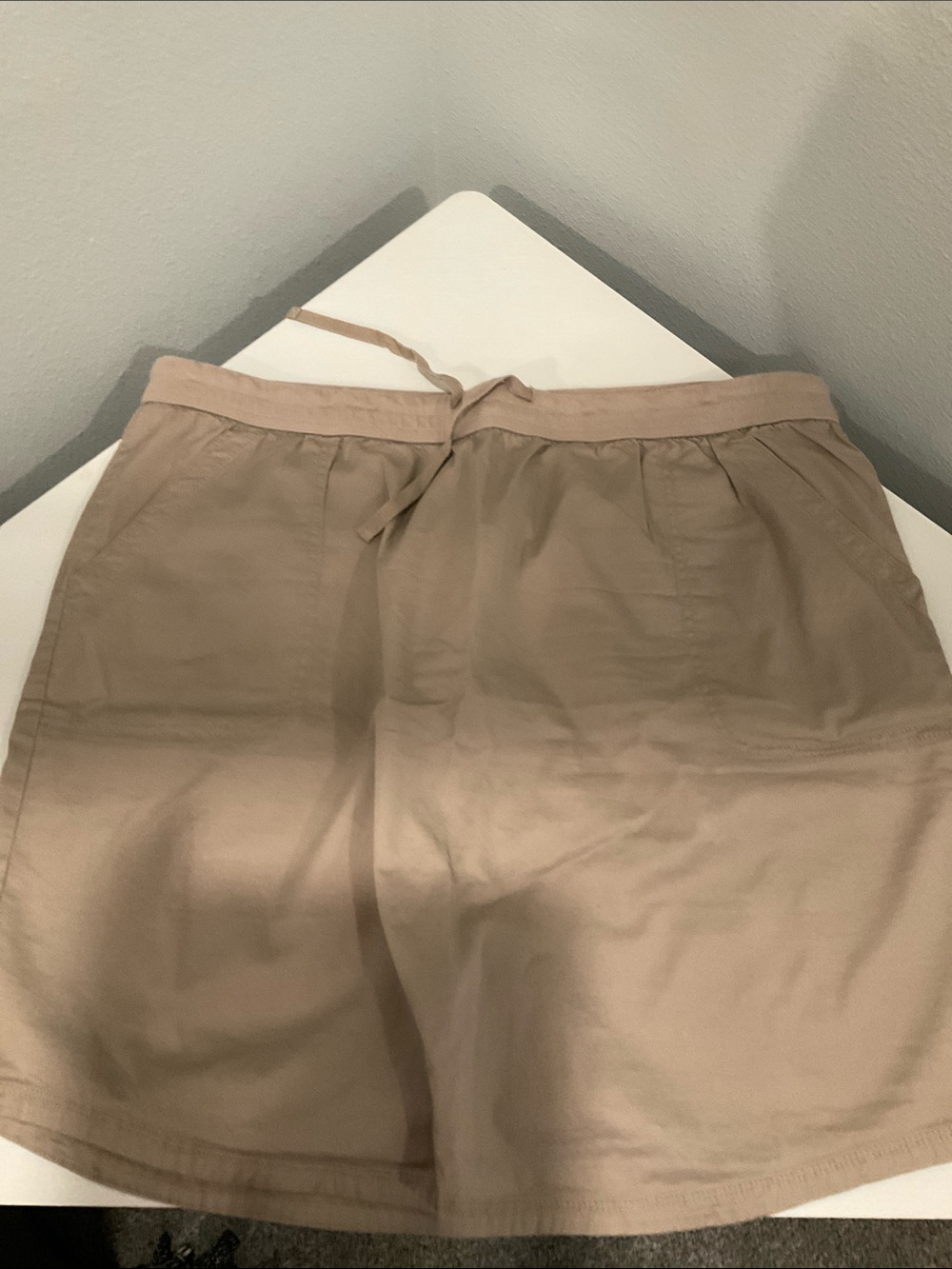 2 skirts Casual Drawstring Skirts in Camo & Beige - Picture 3 of 3